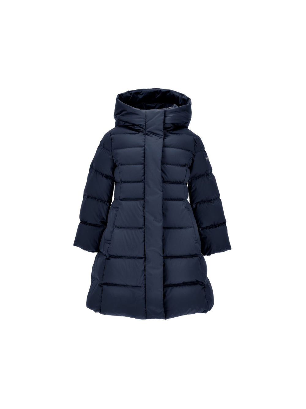 Cappotto trapuntato per bambina Monnalisa Kids blu con cappuccio 17H102 8026 056S MONNALISA KIDS 