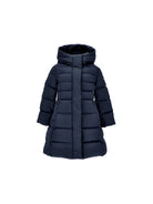 Cappotto trapuntato per bambina Monnalisa Kids blu con cappuccio 17H102 8026 056S MONNALISA KIDS 