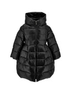 Giubbino per bambina Monnalisa nero con cappuccio 17H103 8022 0050 MONNALISA KIDS 