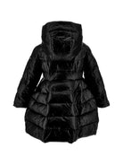 Giubbino per bambina Monnalisa nero con cappuccio 17H103 8022 0050 MONNALISA KIDS 