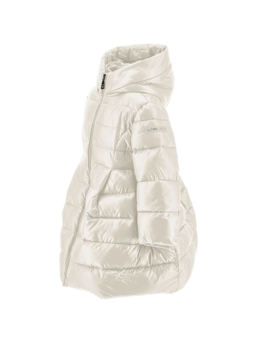 Giubbino per bambina Monnalisa Kids bianco con design imbottito 17H103 8022 029F MONNALISA KIDS 