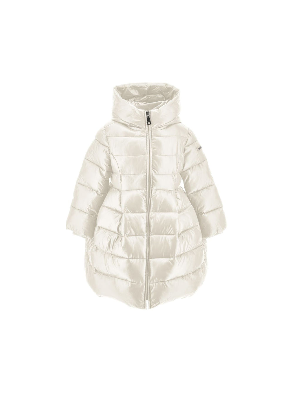 Giubbino per bambina Monnalisa Kids bianco con design imbottito 17H103 8022 029F MONNALISA KIDS 