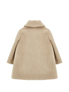 Cappotto per bambina Monnalisa Kids beige con colletto alla Peter Pan 17H106 8360 0002 MONNALISA KIDS 