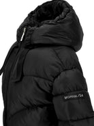 Giubbino per bambina Monnalisa Kids nero con design trapuntato 17H107 8022 0050 MONNALISA KIDS 