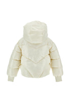 Giubbino per bambina Monnalisa Kids bianco con design trapuntato 17H107 8022 029F MONNALISA KIDS 