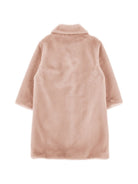 Cappotto per bambina Monnalisa Kids rosa con colletto 17H109 8034 0091 MONNALISA KIDS 