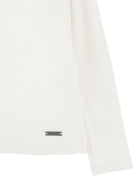 Maglione per bambina Monnalisa Kids bianco a collo alto 17HLUC 8212 0001 MONNALISA KIDS 