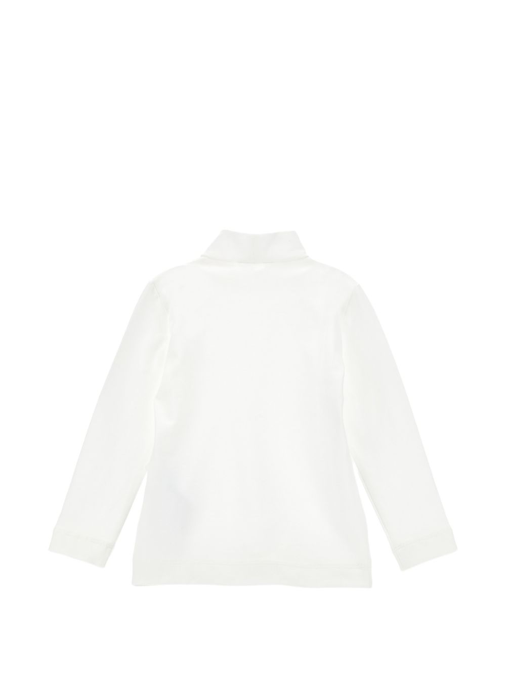 T-shirt per bambina Monnalisa Kids bianca a collo alto 17HLUP 8201 0001 MONNALISA KIDS 