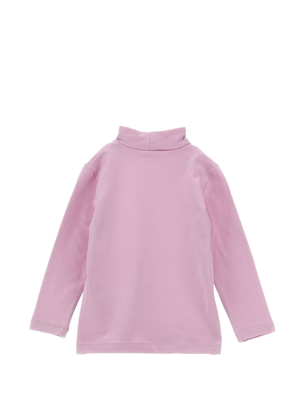 T-shirt per bambina Monnalisa Kids rosa con dettaglio collo alto 17HLUP 8201 0063 MONNALISA KIDS 