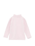 T-shirt per bambina Monnalisa Kids rosa con dettaglio collo alto 17HLUP 8201 0091 MONNALISA KIDS 