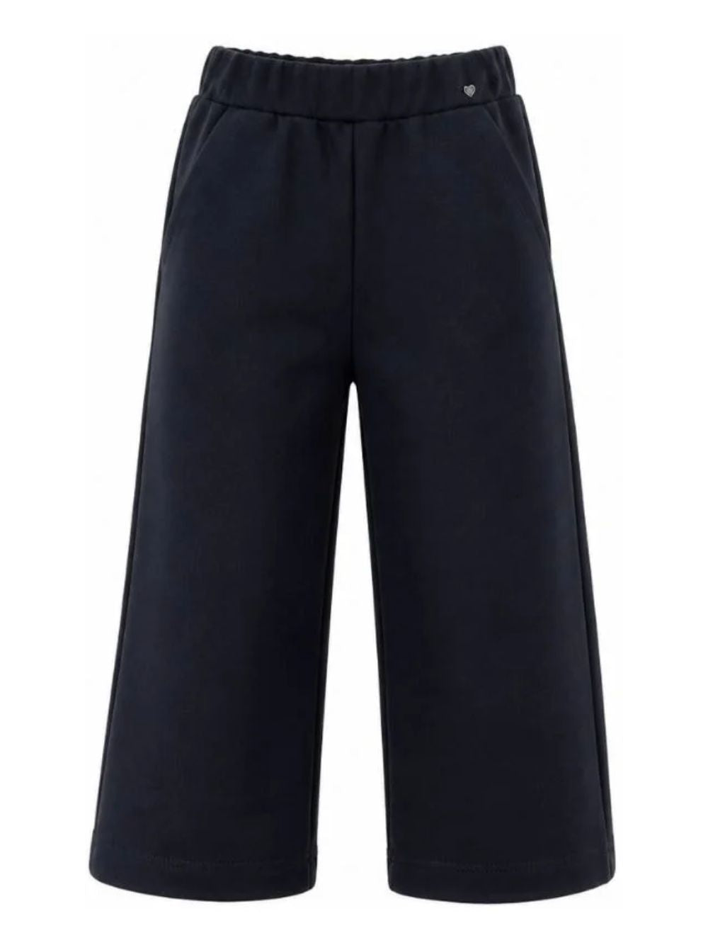 Pantaloni per bambina Monnalisa Kids blu con gamba ampia 18HANT 8225 056S MONNALISA KIDS 