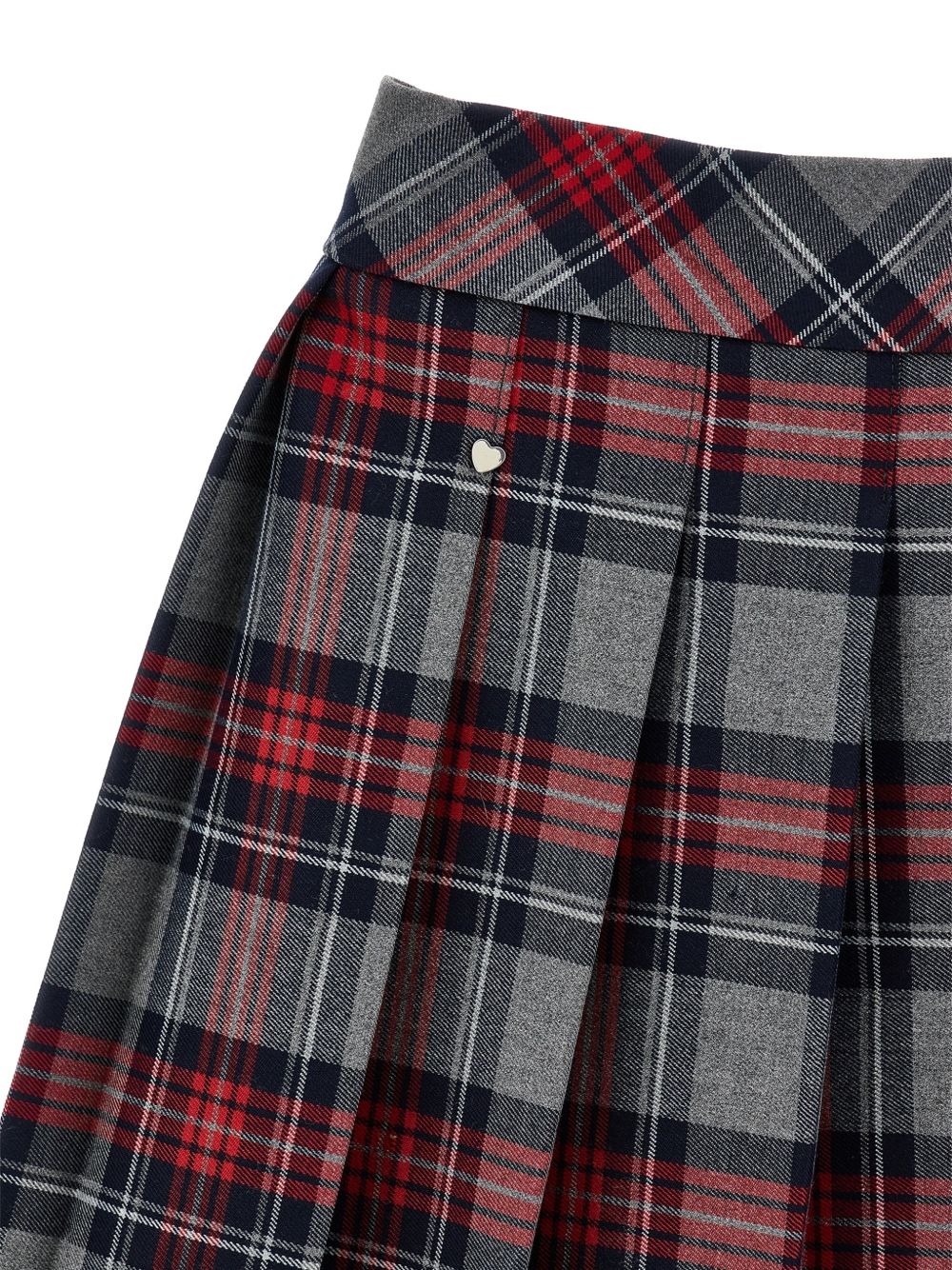 Gonna per bambina Monnalisa Kids multicolore con motivo tartan 18HGON 8321 3156 MONNALISA KIDS 
