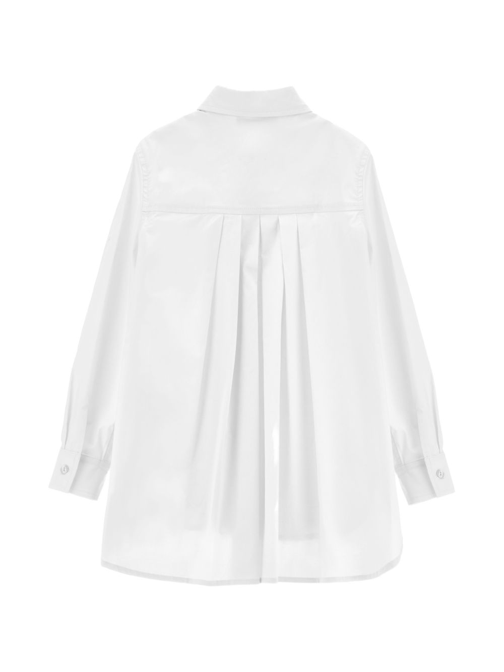 Camicia per bambina Monnalisa Kids bianca con dettagli con cristalli 18HISS 8153 0099 MONNALISA KIDS 
