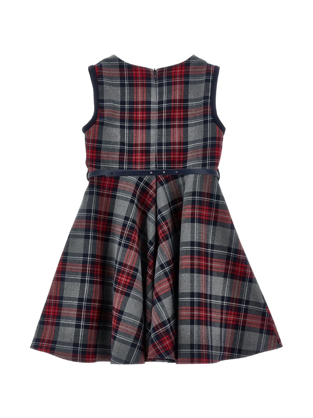 Abito per bambina Monnalisa Kids multicolore con motivo tartan 18HSCA 8321 3156 MONNALISA KIDS 