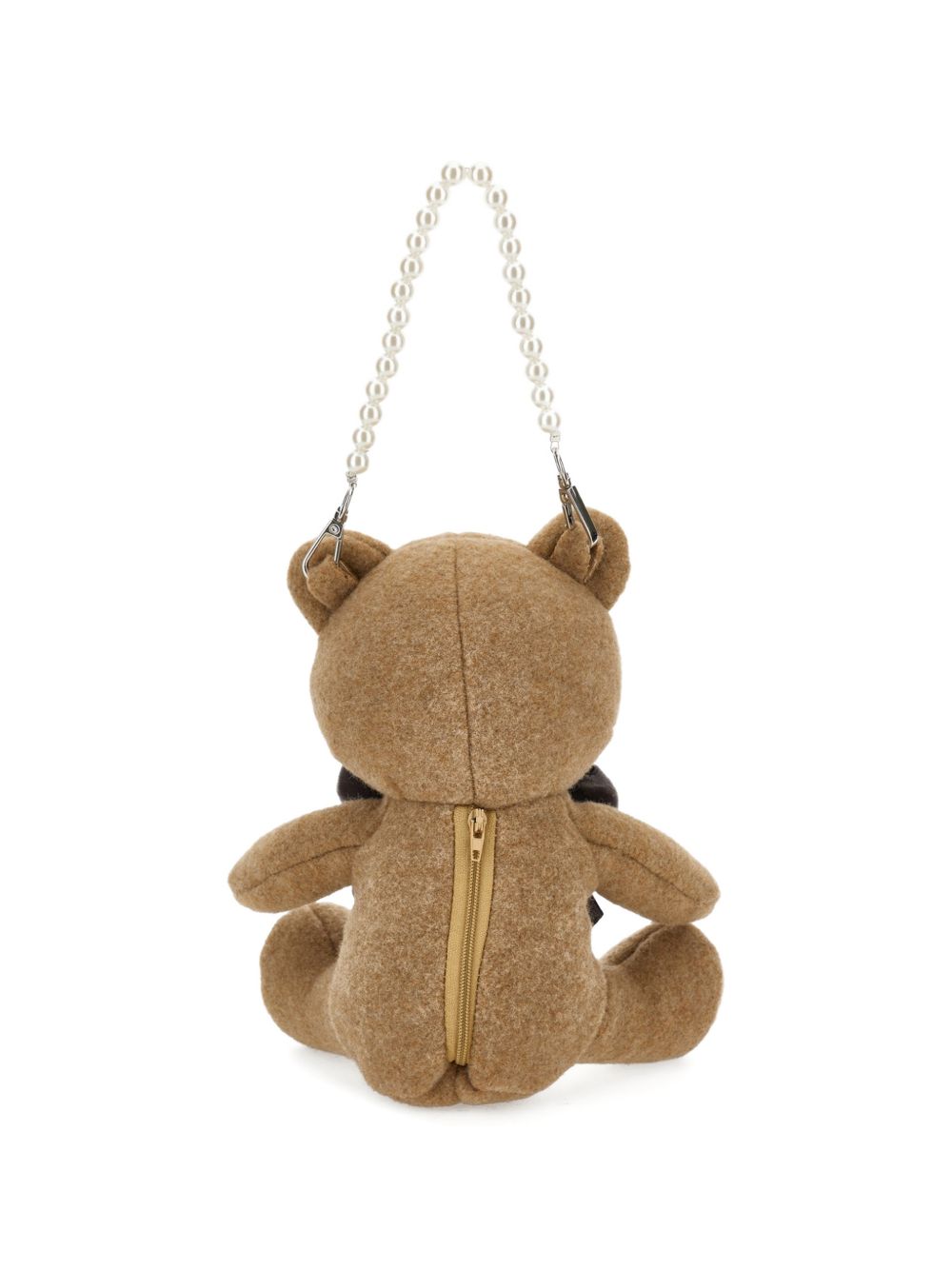 Borsa a spalla per bambina Monnalisa Kids beige con orsetto 19H003 8059 0003 MONNALISA KIDS 