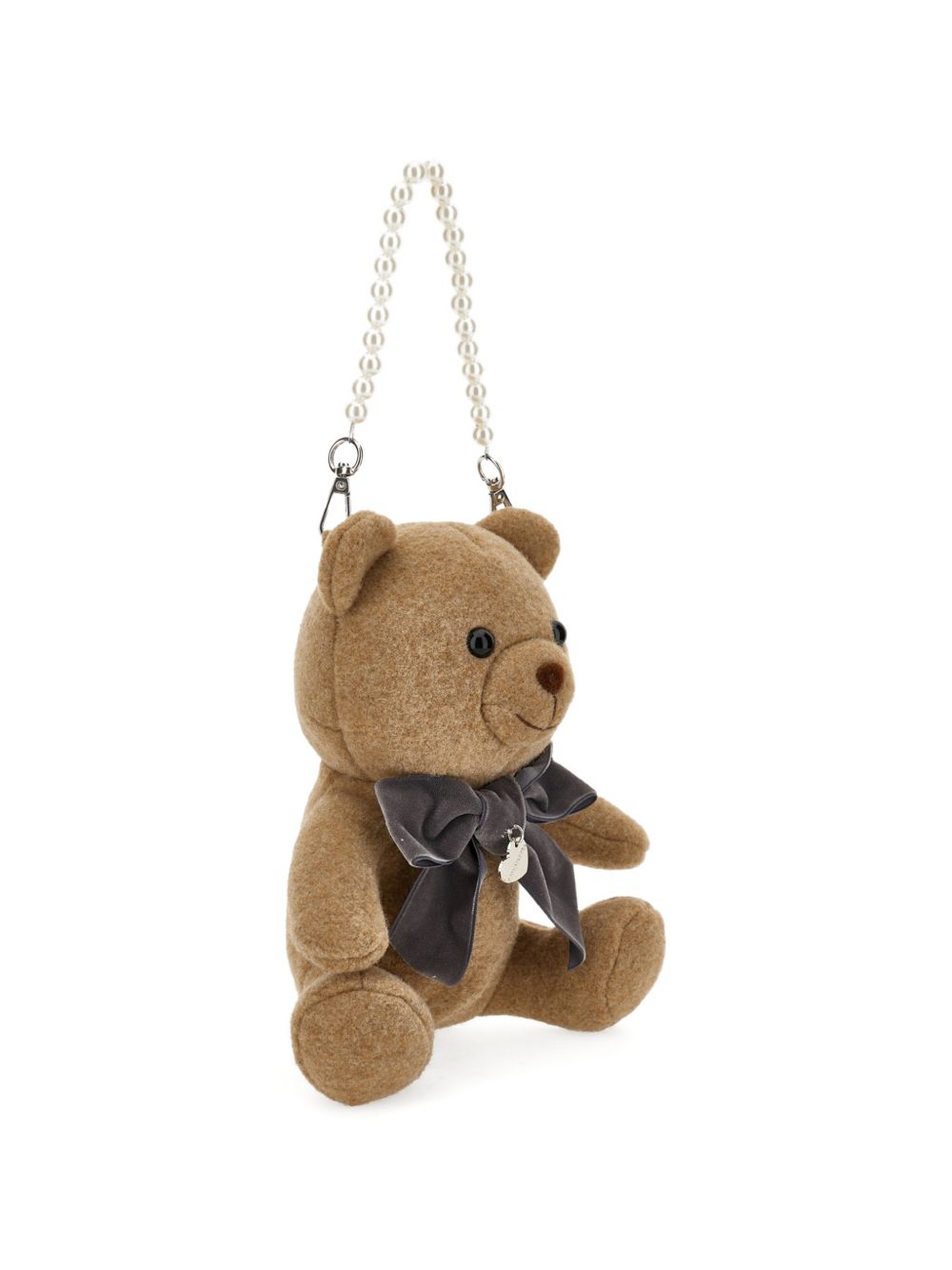 Borsa a spalla per bambina Monnalisa Kids beige con orsetto 19H003 8059 0003 MONNALISA KIDS 