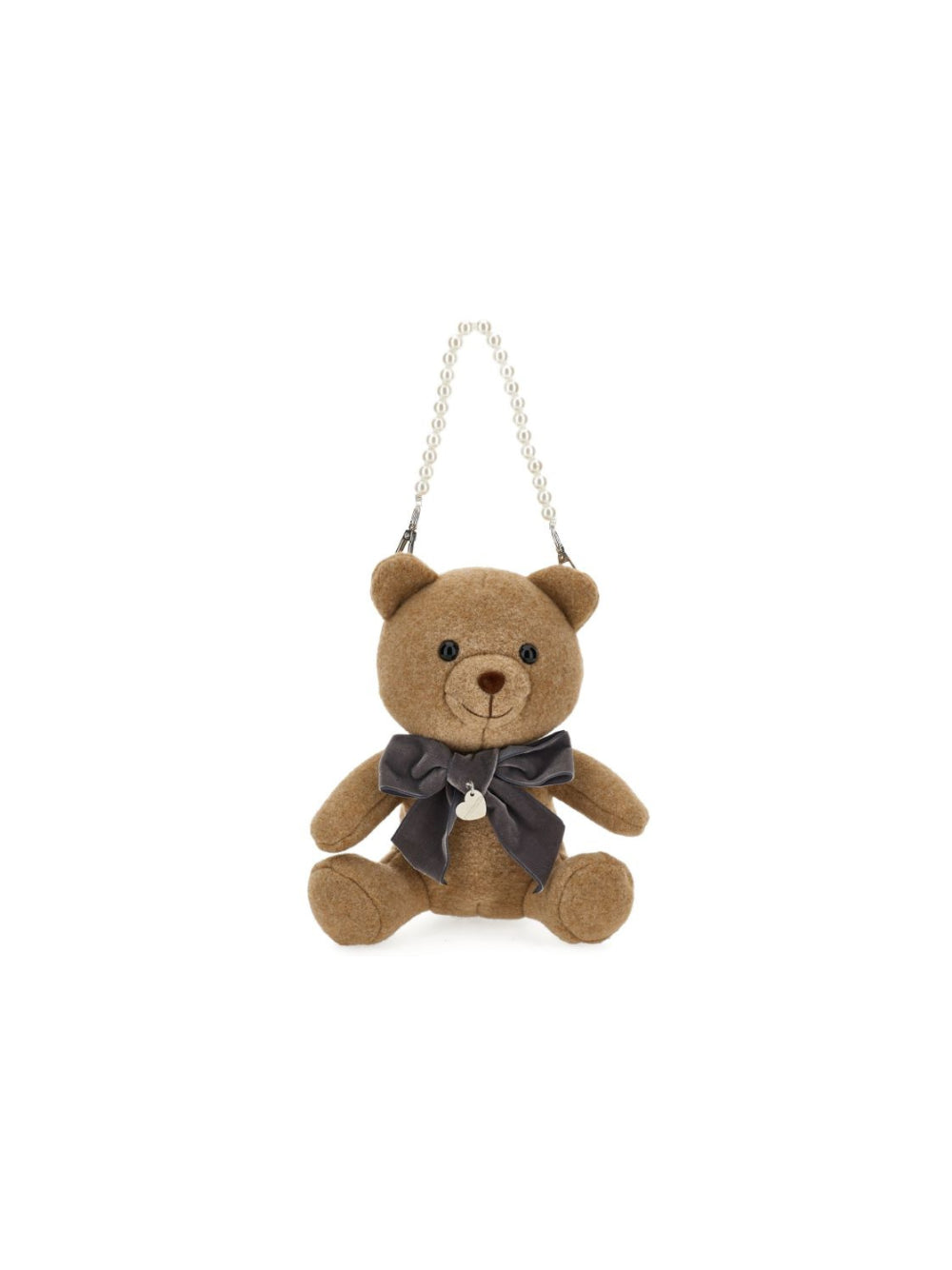 Borsa a spalla per bambina Monnalisa Kids beige con orsetto 19H003 8059 0003 MONNALISA KIDS 