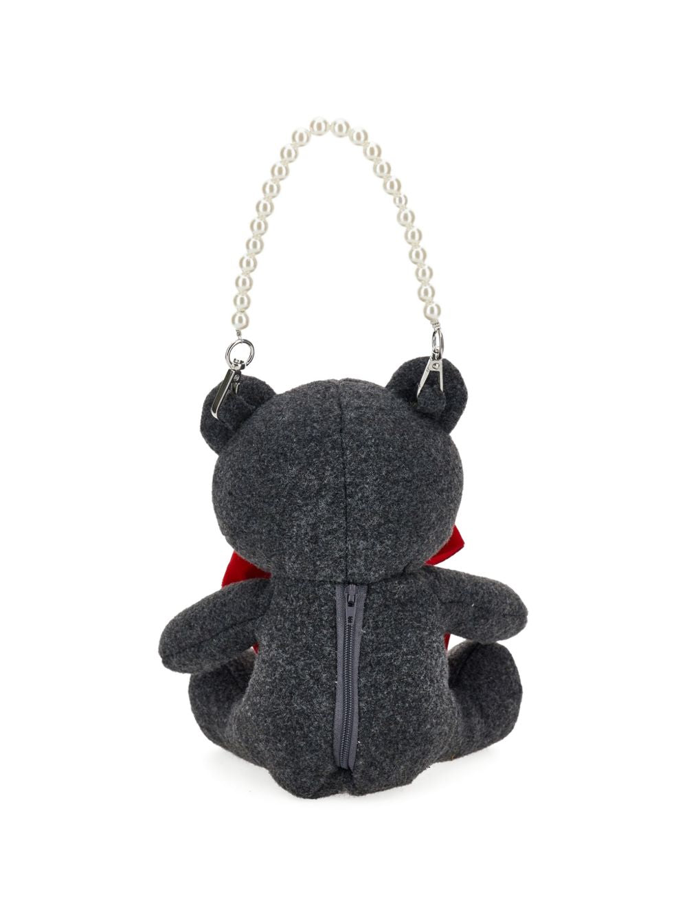 Borsa a spalla per bambina Monnalisa Kids grigia con orsetto 19H003 8059 0031 MONNALISA KIDS 