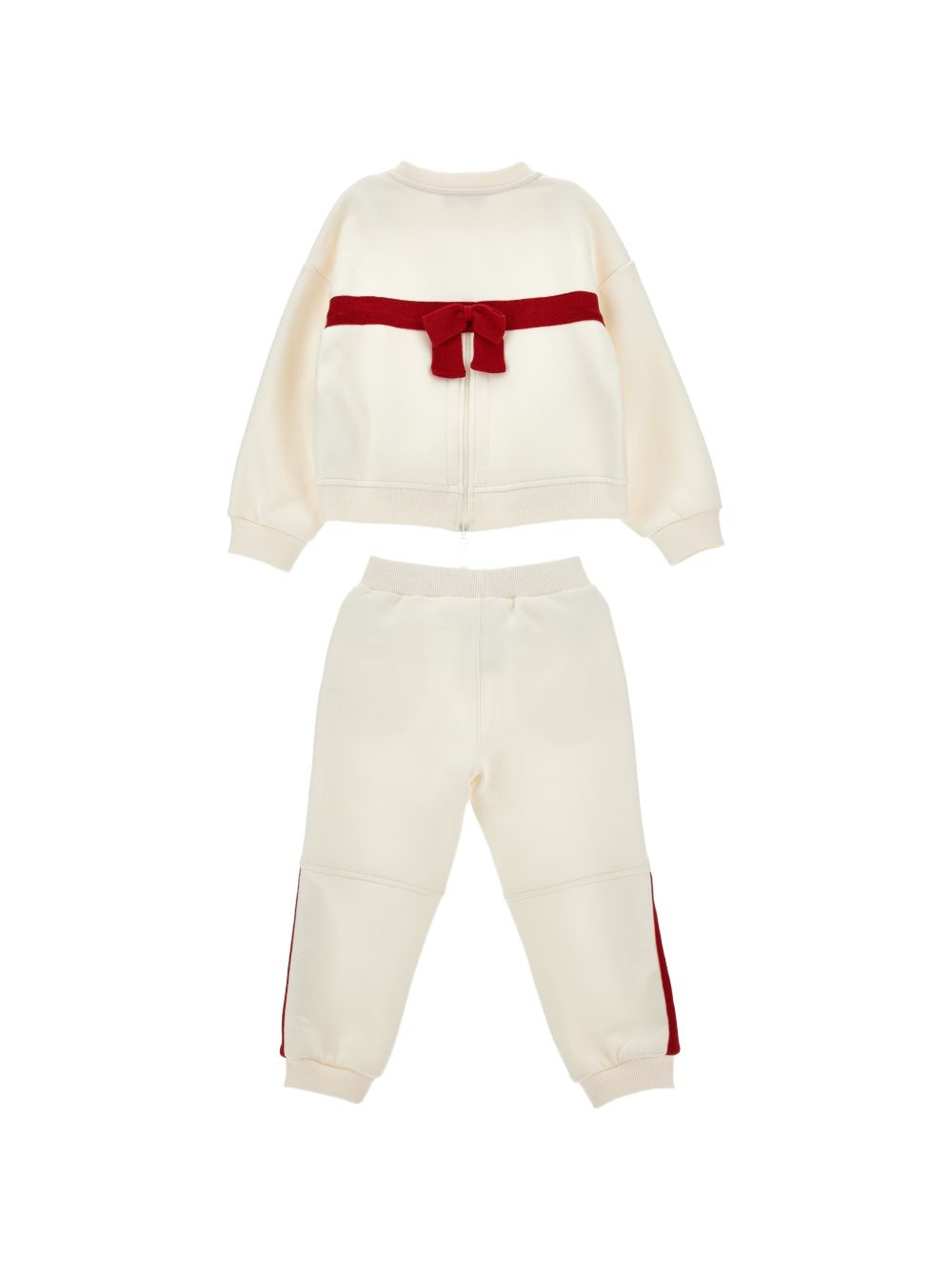 Tuta sportiva per bambina Monnalisa Kids beige con stampa Teddy Bear 19H503 8010 2943 MONNALISA KIDS 