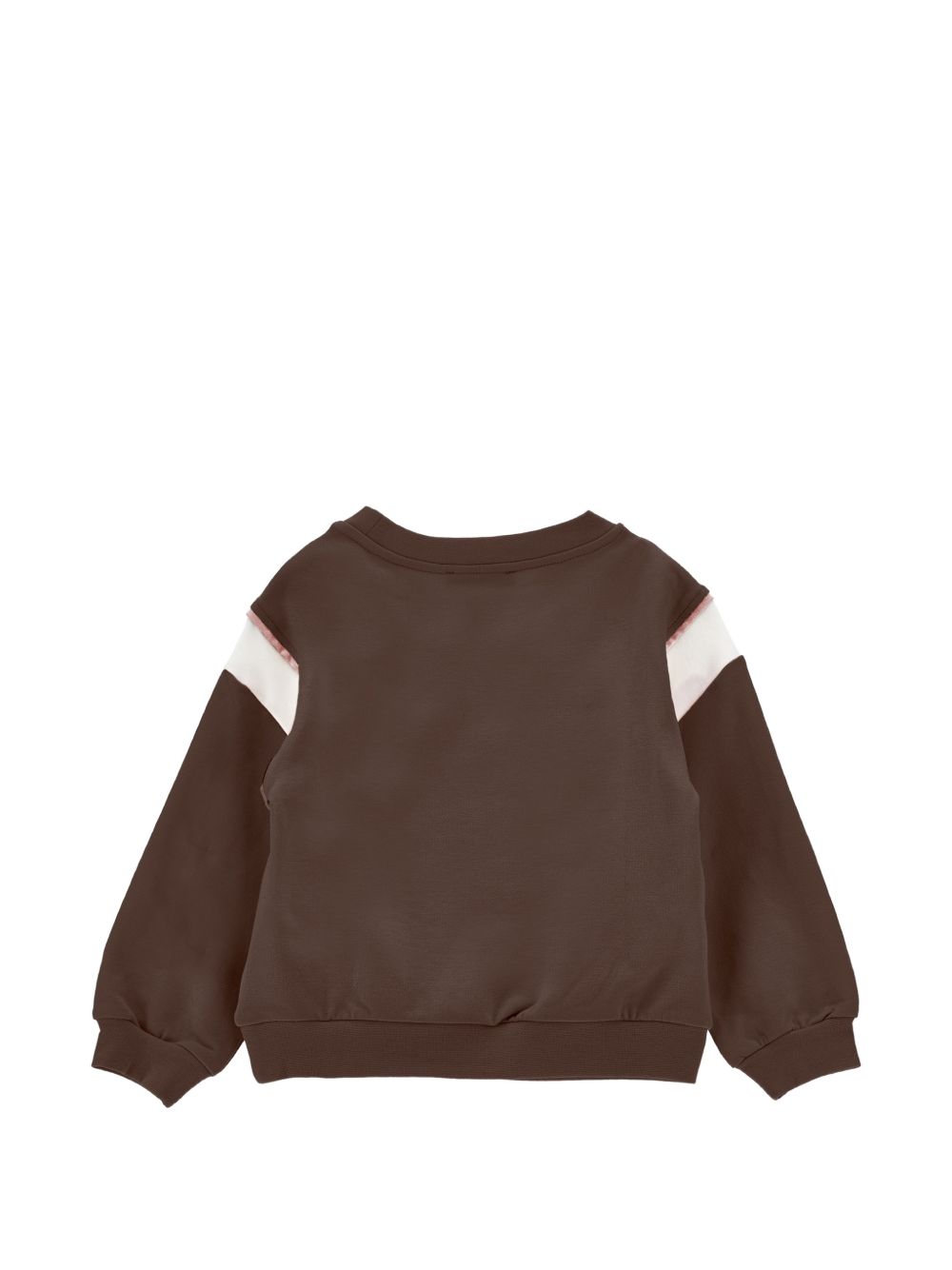 Felpa per bambina Monnalisa Kids x Pixar marrone con stampa e cristalli 19H600NP 8006 0006 MONNALISA KIDS 