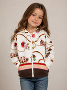 Felpa per bambina Monnalisa Kids bianca con stampa grafica Toy Story 19H800 8005 029F MONNALISA KIDS 