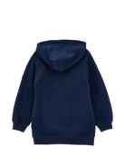 Abito per bambina Monnalisa Kids blu con stampa grafica 19H914 8030 0056 MONNALISA KIDS 