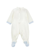 Tutina per neonato Monnalisa Kids bianca con applicazione orsetto 22H200 8003 0001 MONNALISA KIDS 