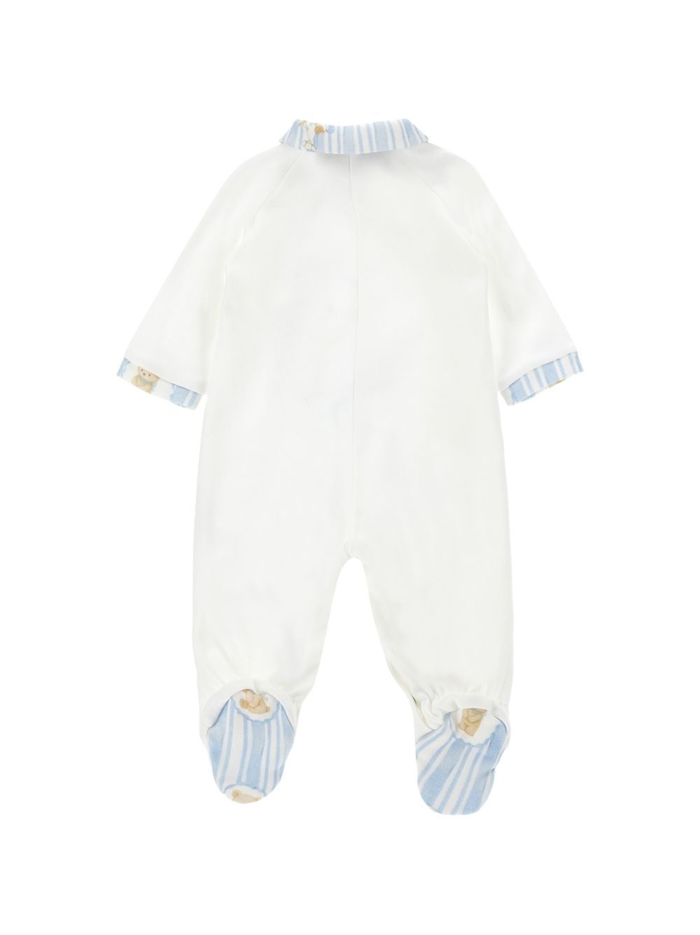 Set tutina e coperta per neonati Monnalisa Kids azzurro con stampa Teddy Bear 22H502 8000 0152 MONNALISA KIDS 