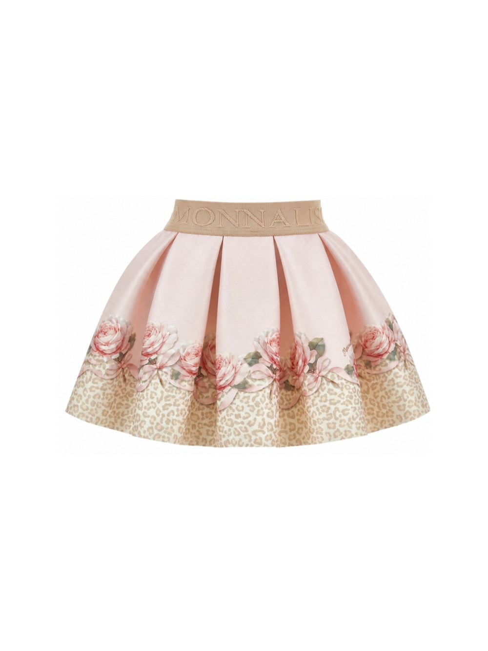Gonna per neonata Monnalisa Kids rosa con dettagli animalier 31H702 8651 0080 MONNALISA KIDS 