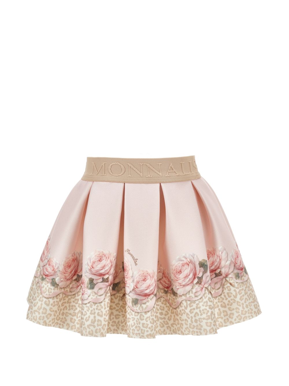 Gonna per neonata Monnalisa Kids rosa con dettagli animalier 31H702 8651 0080 MONNALISA KIDS 