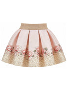 Gonna per neonata Monnalisa Kids rosa con dettagli animalier 31H702 8651 0080 MONNALISA KIDS 
