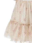 Abito per neonata Monnalisa Kids beige con stampa animalier 31H910 8652 0080 MONNALISA KIDS 