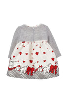 Abito per neonata Monnalisa Kids x Disney écru con stampa dalmata 31H911 8665 0143 MONNALISA KIDS 