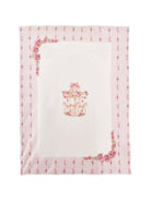 Coperta per neonata Monnalisa Kids rosa con stampa grafica sul davanti 35H006 8000 0091 MONNALISA KIDS 