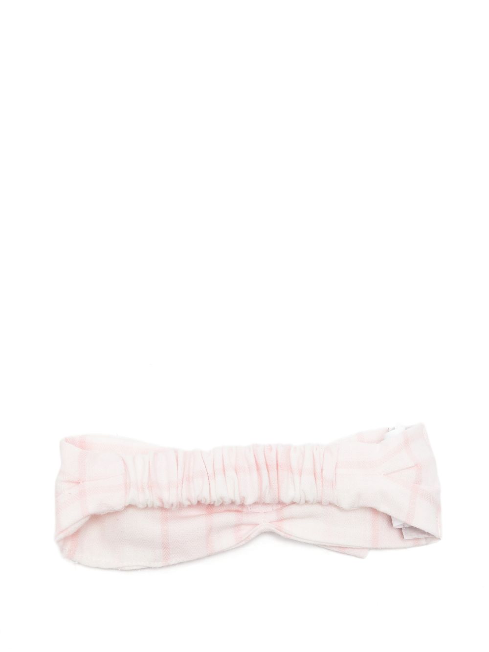Cerchietto per neonata Monnalisa Kids rosa a quadri con fiocco 35H009 8018 0091 MONNALISA KIDS 