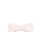 Fascia per neonata Monnalisa Kids rosa a quadri con fiocco 35H009 8018 0091 MONNALISA KIDS 