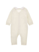Tutina per neonata Monnalisa Kids bianca con colletto alla Peter Pan 35H202 8060 0001 MONNALISA KIDS 