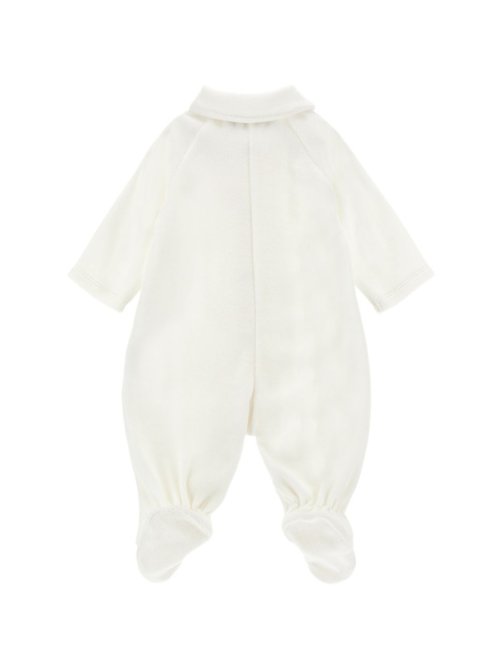 Tutina per neonata Monnalisa Kids bianca con ricamo a fiori 35H204 8003 0001 MONNALISA KIDS 