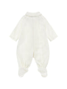 Tutina per neonata Monnalisa Kids bianca con colletto alla Peter Pan 35H207NP 8003 0001 MONNALISA KIDS 