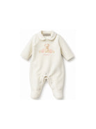Tutina per neonata Monnalisa Kids bianca con colletto alla Peter Pan 35H207NP 8003 0001 MONNALISA KIDS 