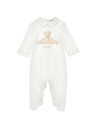 Tutina per neonata Monnalisa Kids bianca con stampa Teddy Bear 35H207 8001 0001 MONNALISA KIDS 
