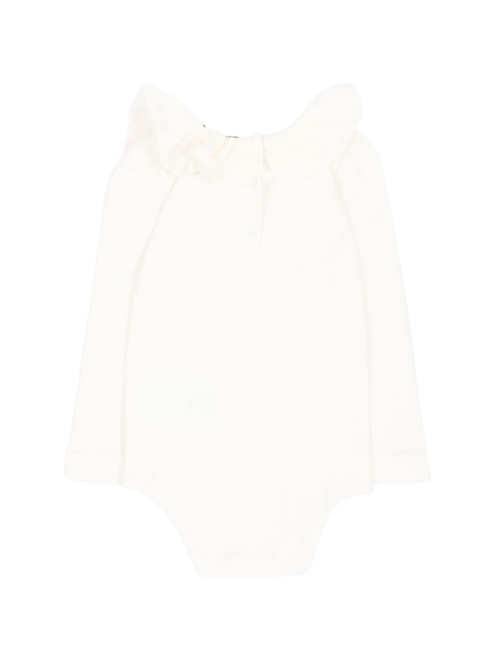 Tutina per neonata Monnalisa Kids bianca con ricamo floreale 35H300NP 8000 0001 MONNALISA KIDS 