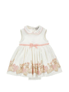 Abito per neonata Monnalisa Kids rosa con stampa Teddy Bear 35H507 8001 0191 MONNALISA KIDS 