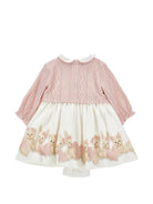 Abito per neonata Monnalisa Kids rosa con stampa Teddy Bear 35H507 8001 0191 MONNALISA KIDS 
