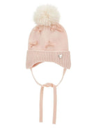 Berretto per neonata Monnalisa Kids rosa con dettaglio con fiocchi 37H005 8064 0091 MONNALISA KIDS 