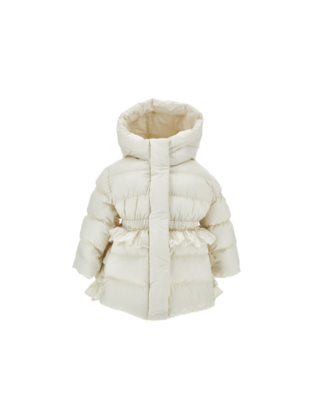 Giubbino per neonata Monnalisa Kids bianco con design imbottito 37H101 8020 0001 MONNALISA KIDS 