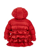 Giubbino per neonata Monnalisa Kids rosso con design imbottito 37H101 8020 0043 MONNALISA KIDS 