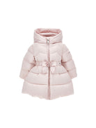 Giubbino per neonata Monnalisa Kids rosa con decorazione a fiori 37H102 8026 0013 MONNALISA KIDS 