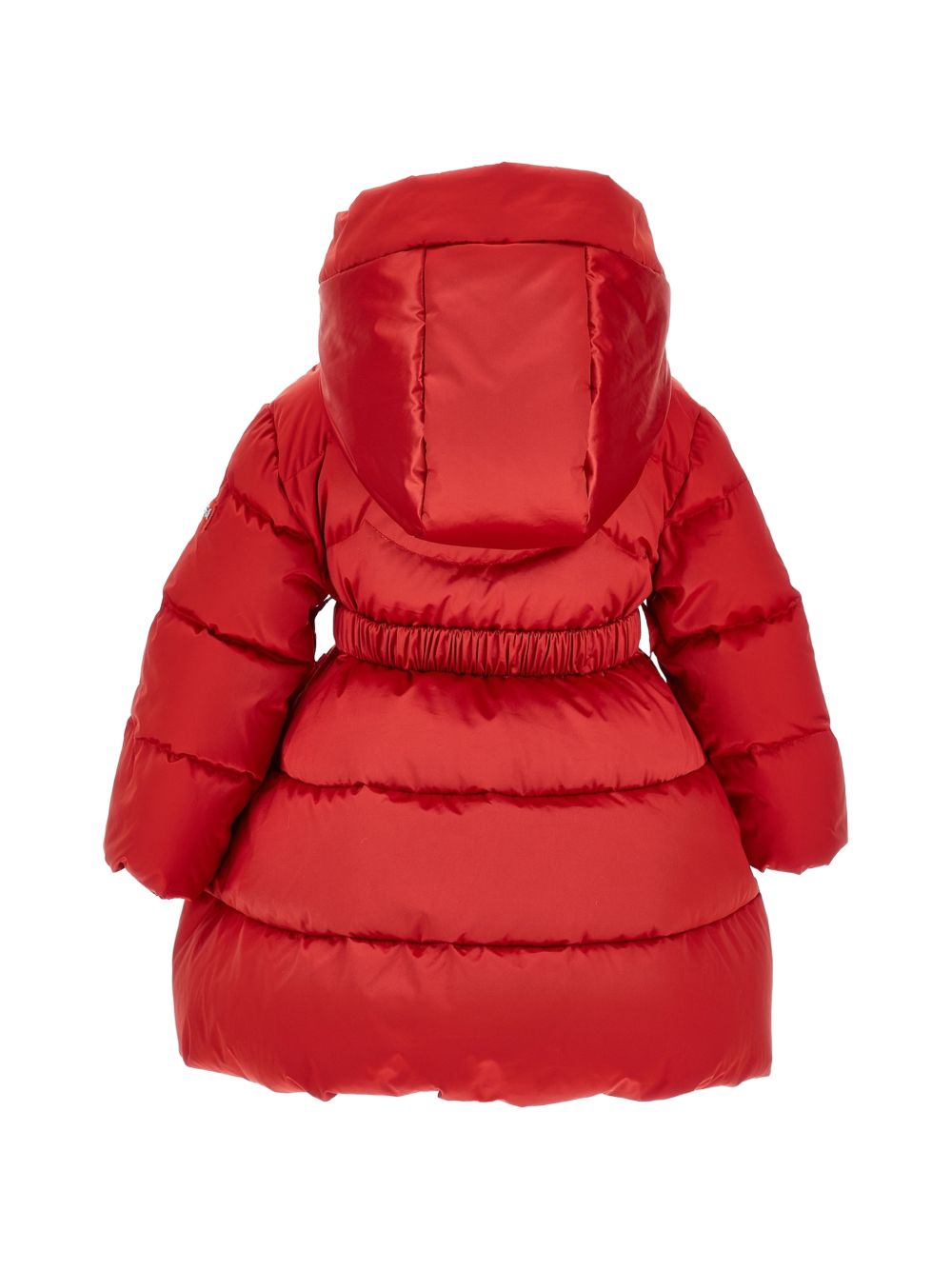 Giubbino per neonata Monnalisa Kids rosso con decorazione a fiori 37H102 8026 0043 MONNALISA KIDS 
