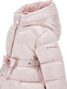 Giubbino per neonata Monnalisa Kids rosa con decorazione a fiori 37H102 8026NB 0013 MONNALISA KIDS 